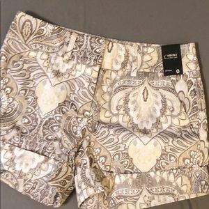 NWT New York & Company Sateen Shorts